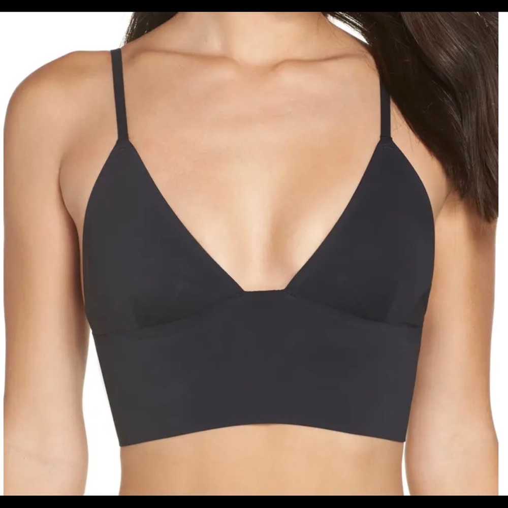 Free People Intimately Sage Longline Bralette Sz S